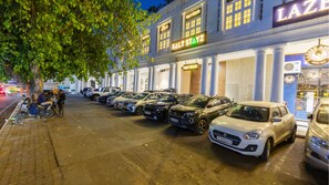 Front of property – evening/night
