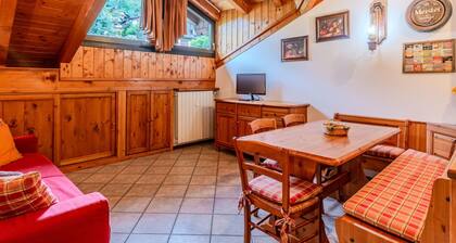 Angenehme Wohnung für 4 Leute mit TV, Panoramablick und Parkplatz