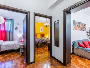 2 chambres, lit parapluie, Wi-Fi gratuit