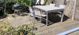 Charming, quiet house 400 m from the beach