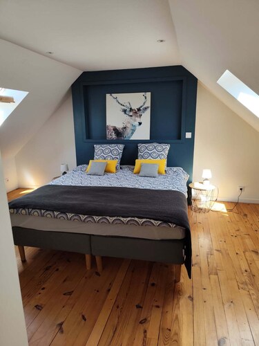 Maison de charme au calme a 400 m de la plage