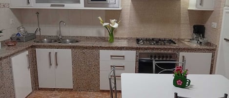 Microwave, oven, stovetop