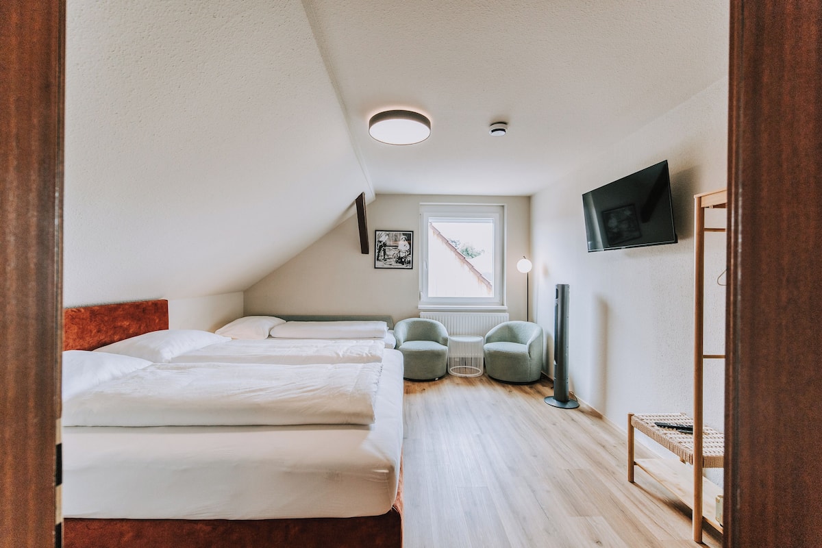 Standard Triple Room, Mountain View | Soundproofing, iron/ironing board (on request), WiFi (free)