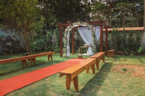 Overnattingsstedets uteområder