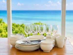 Villa de lujo, vista al océano | Wifi gratis y ropa de cama 