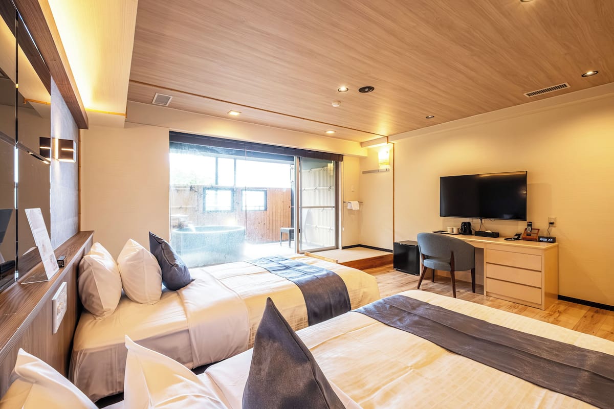 Kamar, Bebas Asap Rokok (Modern Western-style) | Seprai premium, Wi-Fi gratis, dan seprai linen