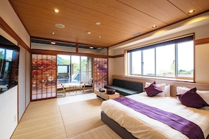 [Wabirei] Japanese-style room, Non-smoking | Premium bedding, free WiFi, bed sheets