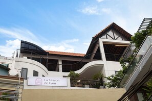 Façade de l’hébergement