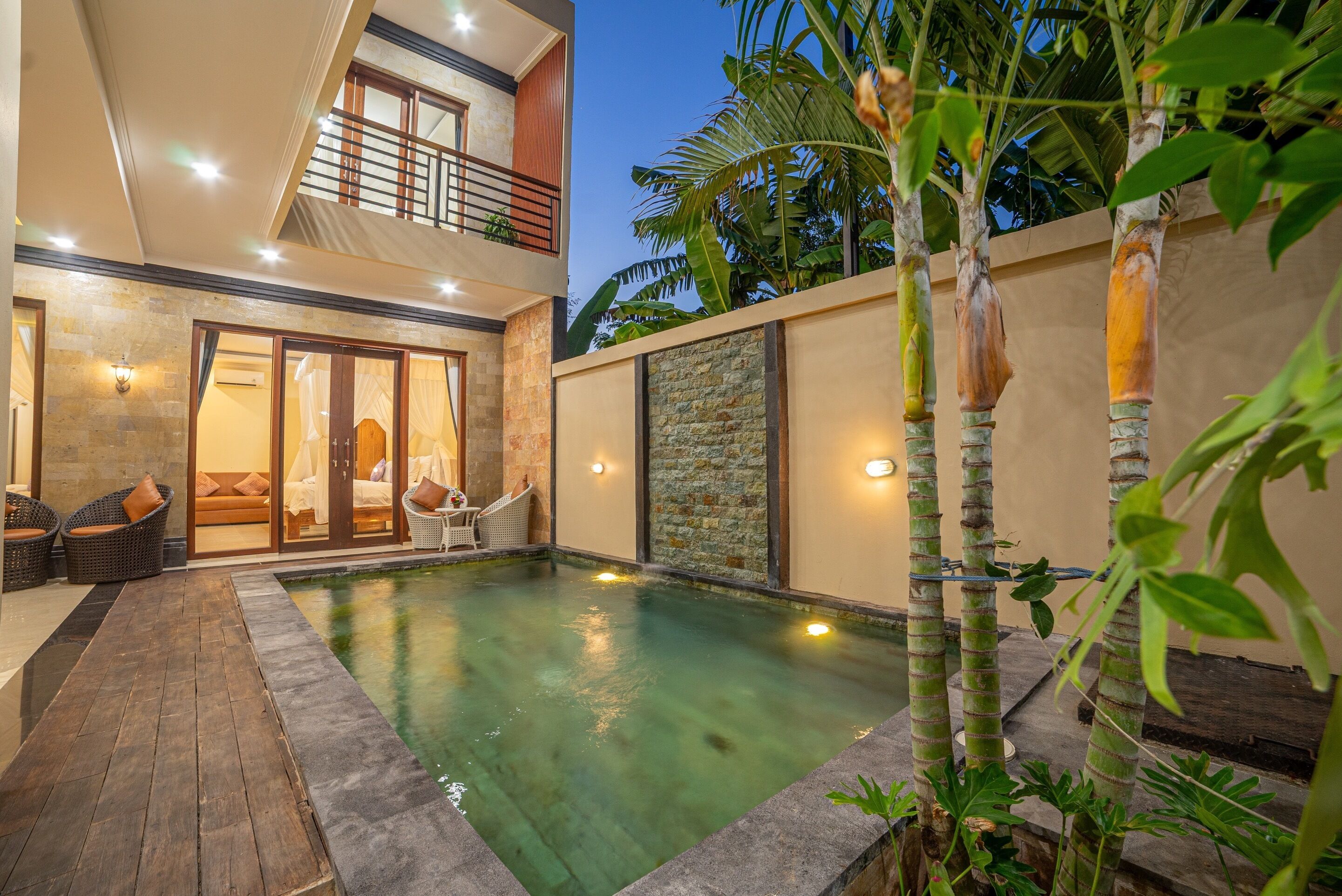 Alberca al aire libre 