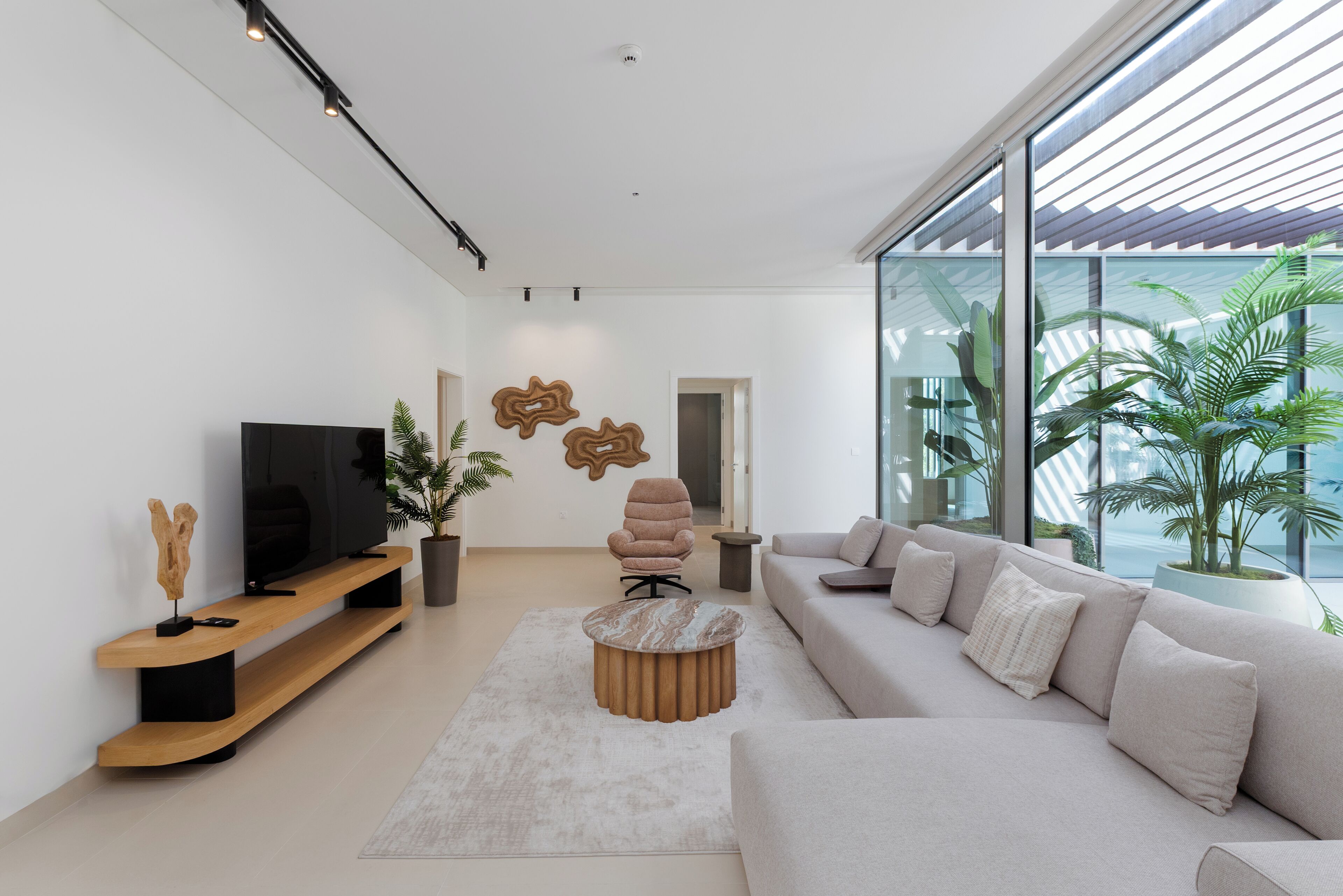 Signature Villa, 4 Bedrooms, Private Pool, Sea View | Living area