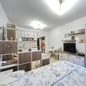 Studio, 1 Schlafzimmer, Raucher, Balkon | 1 Schlafzimmer