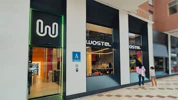 Façade de l’hébergement