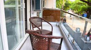 Junior Room, Balcony | Balcony - Fuji Ryokan Corporate Stays (Gurugram)