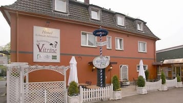 Fassade der Unterkunft