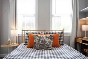 2 chambres, fer et planche Ă repasser, Wi-Fi, draps fournis