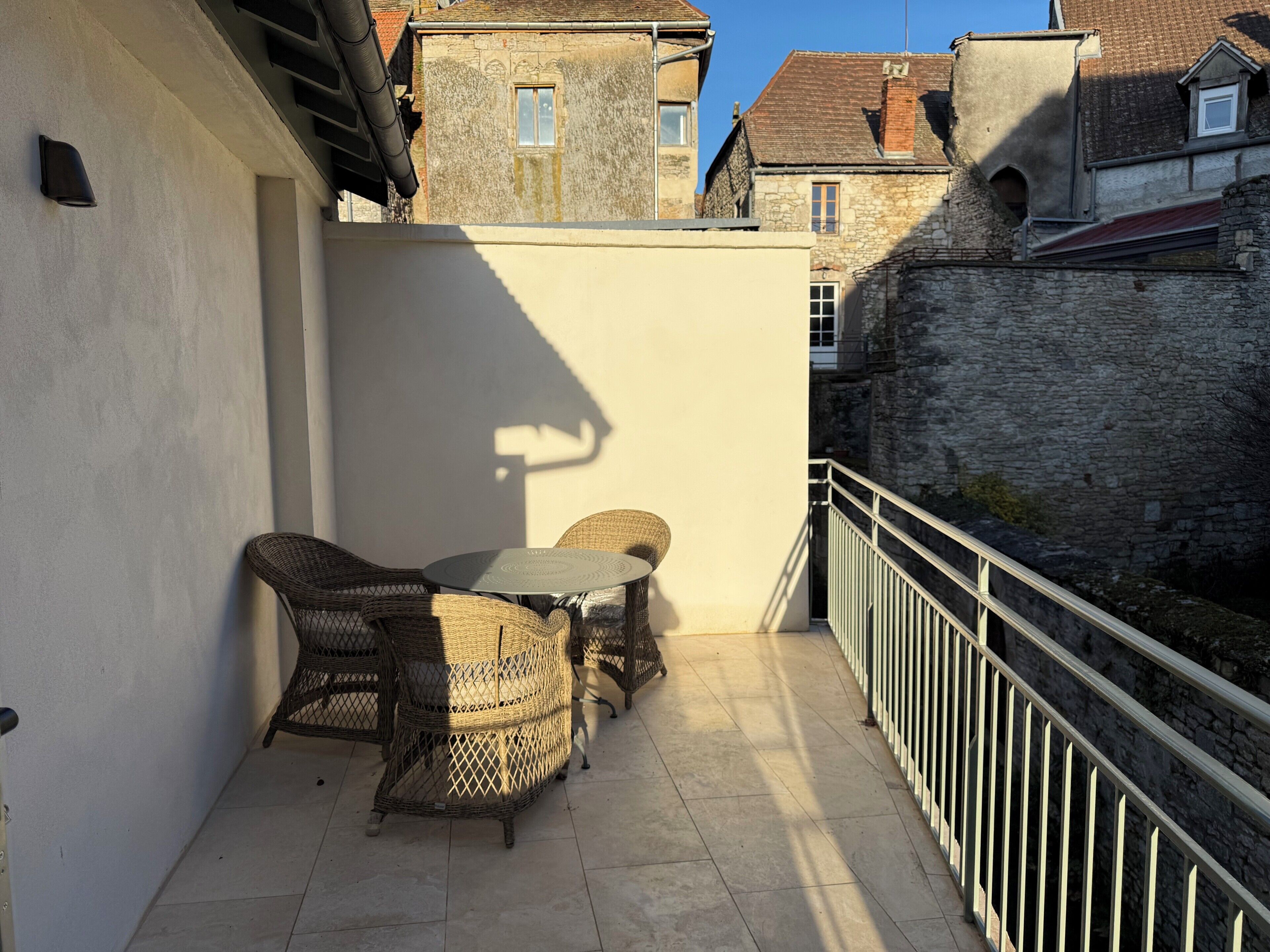 Quarto casal superior, sacada | Terraço/pátio