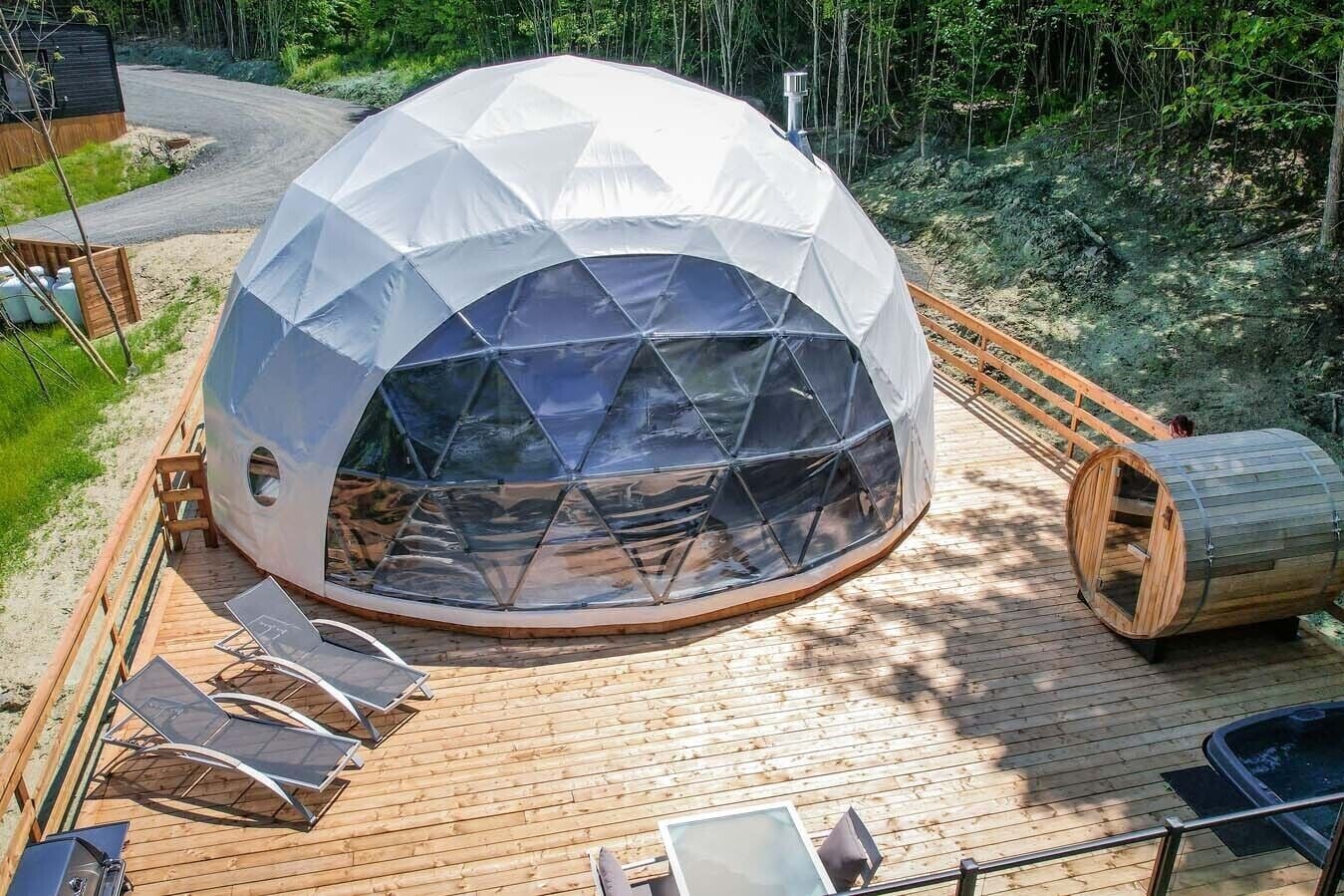 Deluxe Tent | Egyptian cotton sheets, premium bedding, pillow-top beds, in-room safe