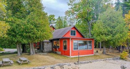 At The Bay. located on the beach.