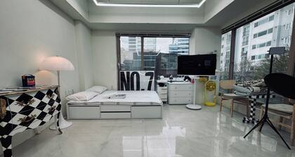 ìŹAtelier Seongsu Riverside Loft Cherry Blossom Road Han River airport bus