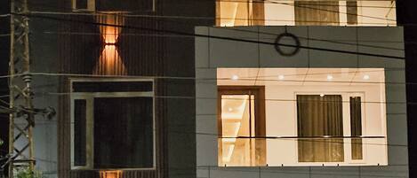 Facciata della struttura