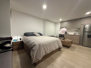 1 soverom, strykejern/-brett, wi-fi og sengetøy