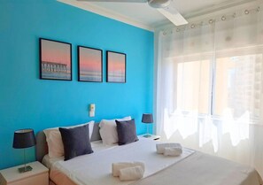 1 bedroom, iron/ironing board, Internet, bed sheets