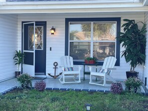 Exterior detail - Villages, backs up to peaceful pasture! Spectacular sunsets & view of wildlife. (The Villages)