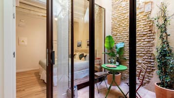 LÀgenhet Design - uteplats - utsikt mot innergÄrden | Terrass/Patio