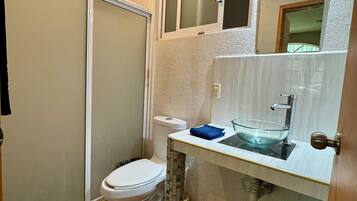 Towels, soap, toilet paper