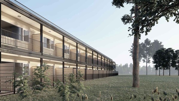 Fassade der Unterkunft