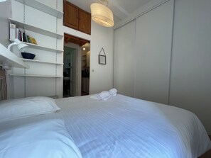 1 غرفة نوم وواي فاي مجانًا وملاءات أسرّة