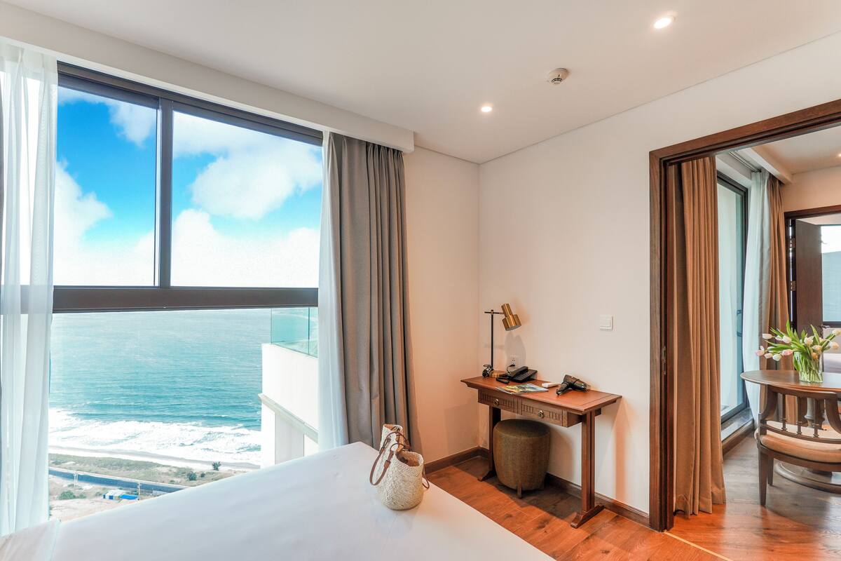 Appartement Luxe, piscine privée, vue mer