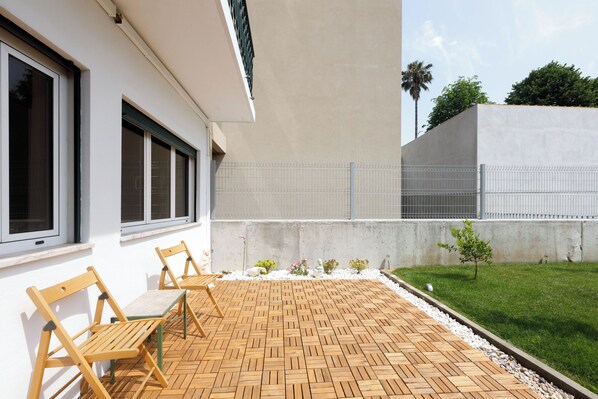 Terrace/patio - Casa José e Maria with garden Braga center, 25 min from the sea, 34 min from PNP Gerês (Braga)