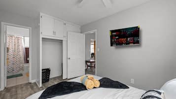 1 soveværelse, skrivebord, strygejern/strygebræt, Wi-Fi