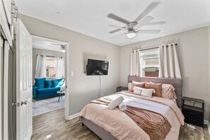 1 Schlafzimmer, Schreibtisch, Bügeleisen/Bügelbrett, WLAN