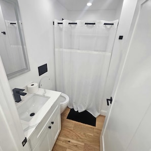 Towels, soap, toilet paper