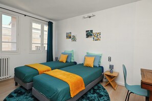 2 bedrooms, desk, iron/ironing board, free WiFi