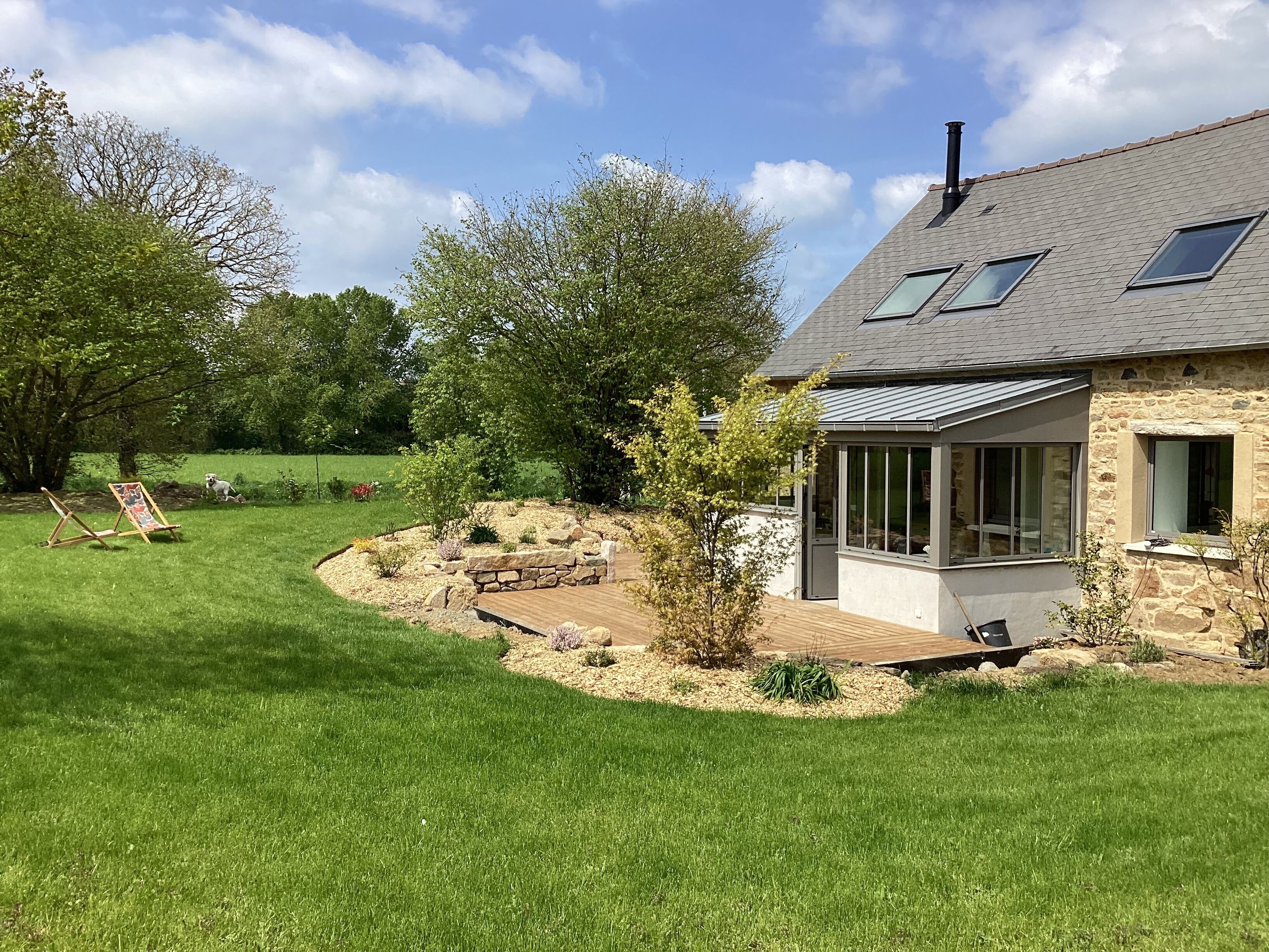 Enceinte de l’hébergement