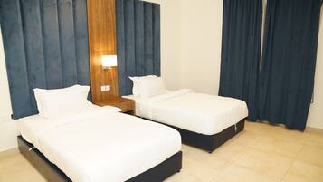 Basic Apartment | Blackout drapes, iron/ironing board, free WiFi