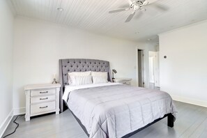 5 soverom, skrivebord, wi-fi og sengetøy