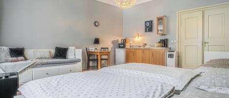 1 soverom, wi-fi og sengetøy