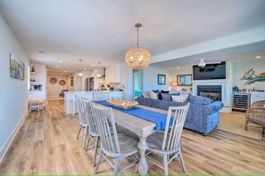 TV connectée, baby-foot, table de tennis de table, livres