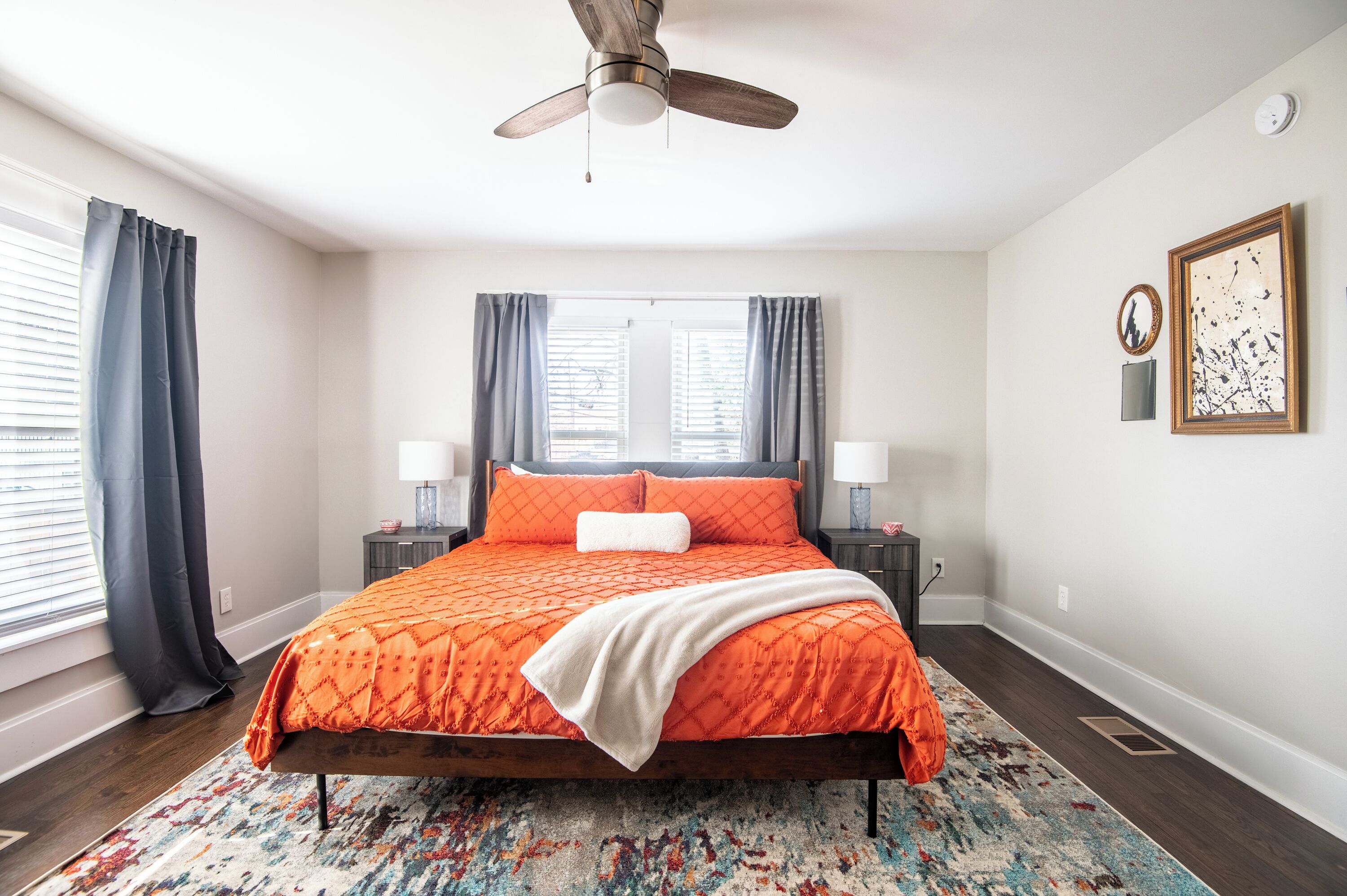 2 bedrooms, desk, iron/ironing board, free WiFi