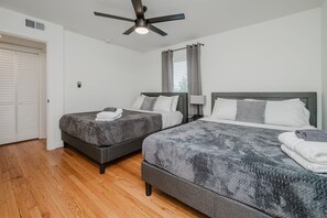 8 dormitorios, tabla de planchar con plancha, wifi gratis y ropa de cama