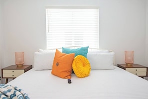 2 bedrooms, desk, iron/ironing board, free WiFi