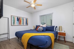 2 chambres, bureau, fer et planche à repasser, Wi-Fi gratuit