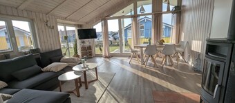 North Sea vacation home Huus Eiderente - relaxation, wellness, fireplace, fiber optic WLAN