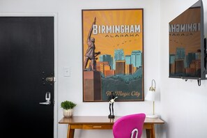 Interior - Vulcan’s 4 Combo - 4 Units/King Beds/WiFi/Pets (Birmingham)