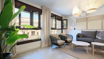 Staduitzicht vanuit accommodatie