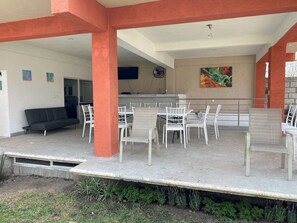 Restauration en plein air